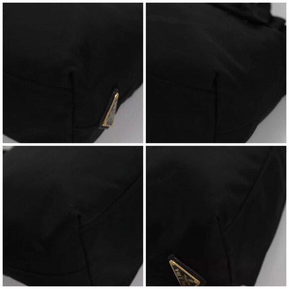 PRADA Hand Bag Nylon 2way Black Auth BA009 - Picture 15 of 16
